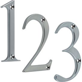 Fab &amp; Fix 80mm Elegant Individual Front Door Numbers