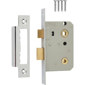 ERA 64mm/76mm Bathroom Door Sashlock With Fixings