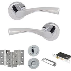 Eco Aqua Door Handle Pack - Bathroom Set