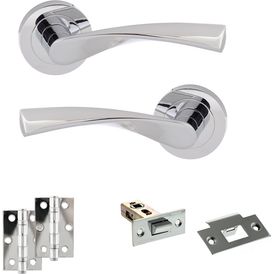 Eco Aqua Door Handle Pack - Latch Set