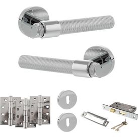 Senza Pari Andretta Door Handle Pack (3 Lever Lock Set)