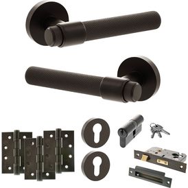 Senza Pari Andretta Door Handle Pack (Euro Lock Set)