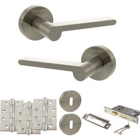 Senza Pari Darrio Door Handle Pack (3 Lever Lock Set)