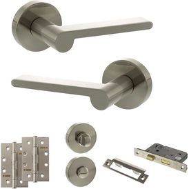 Senza Pari Darrio Door Handle Pack (Bathroom Set)