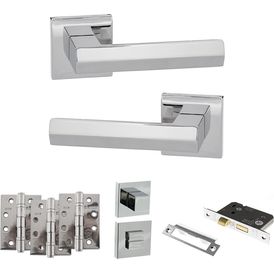 Senza Pari Davoli Door Handle Pack (Bathroom Set) alternative