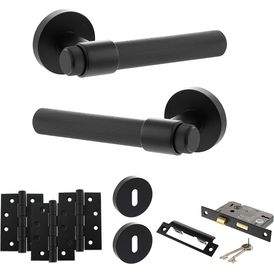 Senza Pari Fasana Door Handle Pack (3 Lever Lock Set)