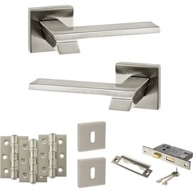 Senza Pari Giovanni Door Handle Pack (3 Lever Lock Set) alternative