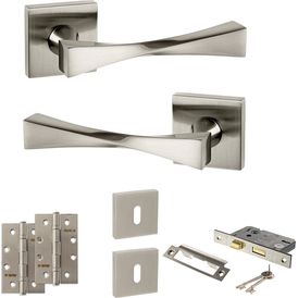 Senza Pari Guido Door Handle Pack (3 Lever Lock Set) alternative