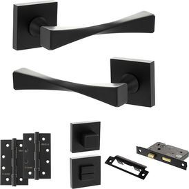 Senza Pari Guido Door Handle Pack (Bathroom Set)