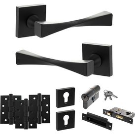 Senza Pari Guido Door Handle Pack (Euro Lock Set)