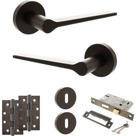 Senza Pari Laviano Door Handle Pack (3 Lever Lock Set) alternative