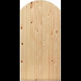 JB Kind Unfinished Pine Oxford Arched Top Wooden Gate alternative