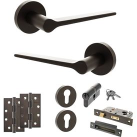 Senza Pari Laviano Door Handle Pack (Euro Lock Set) alternative