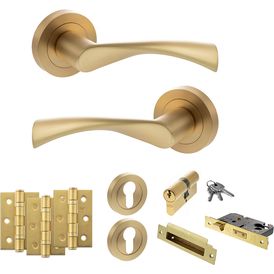 STATUS Colorado Door Handle Pack (Euro Lock Set) alternative