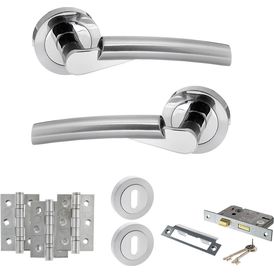 STATUS Florida Door Handle Pack (3 Lever Lock Set)