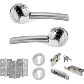 STATUS Florida Door Handle Pack (Euro Lock Set)