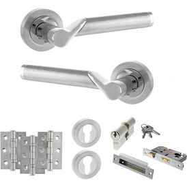 STATUS Hawaii Door Handle Pack (Euro Lock Set)