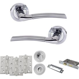 STATUS Indiana Door Handle Pack (Bathroom Set) alternative