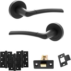 STATUS Indiana Door Handle Pack (Latch Set)