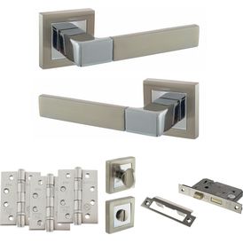 STATUS Montana Door Handle Pack (Bathroom Set)