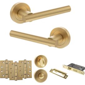 STATUS Nebraska Door Handle Pack (Bathroom Set) alternative