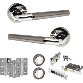 STATUS Tennessee Door Handle Pack (Euro Lock Set) alternative