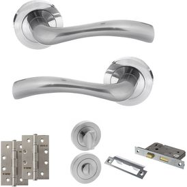 STATUS Texas Door Handle Pack (Bathroom Set)