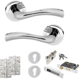 STATUS Texas Door Handle Pack (Euro Lock Set) alternative