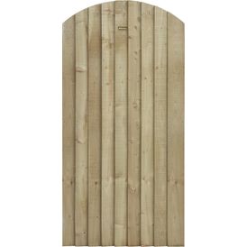Rowlinson Garden Products - Featheredge Arch Top Wooden Gate