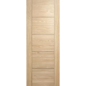 Door Giant Horizontal 5 Panel V Groove Oak Door