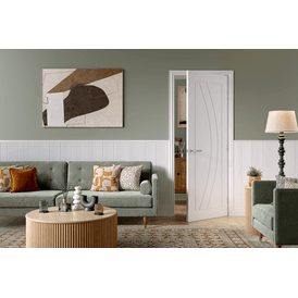 LPD White Primed Girona Door alternative