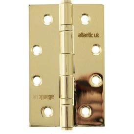 Atlantic 4 Inch Slim Knuckle Ball Bearing Hinge (Pair)