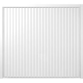 Steel Up &amp; Over Garage Door (Frame Included) - Retracactable