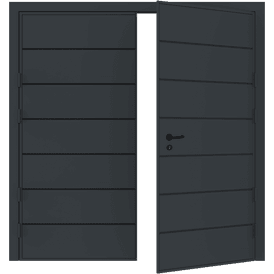Side Hinged Garage Door alternative