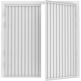 Side Hindged Garage Door (Frame Included)