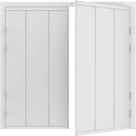 Side Hindged Garage Door (Frame Included) alternative