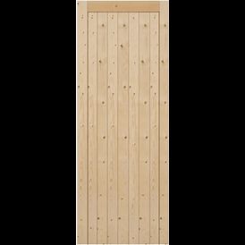 Mendes Redwood Framed Ledged &amp; Braced External Boarded Door alternative