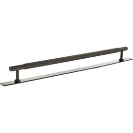 Millhouse Brass Battersea Linear T-Bar Cabinet Pull Handle on Backplate alternative
