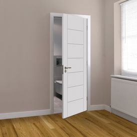 JB Kind Palomino White Primed Internal Fire Door alternative