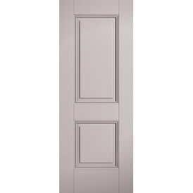 LPD Arnhem 2 Panel Primed Silk Grey Internal Door