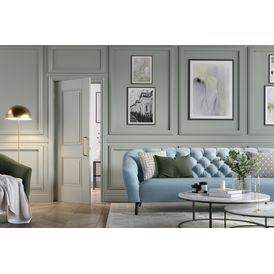 LPD Arnhem 2 Panel Primed Plus White Pre-Finished FD30 Fire Door alternative