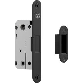 LPD Manhattan Matt Black Privacy Magnetic Latch