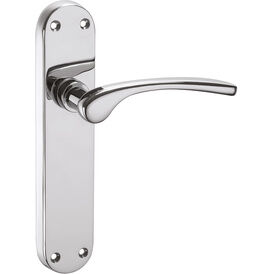 LPD Musca Polished Chrome Door Handle Pack