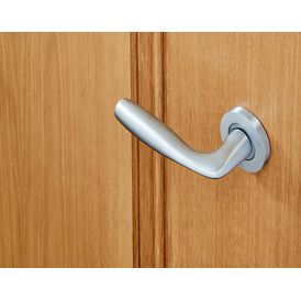 LPD Norma Satin Chrome Door Handle Pack alternative