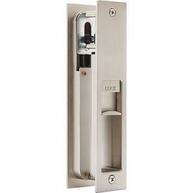 LPD Gemini Satin Chrome Pocket Door Privacy Sliding Lock alternative