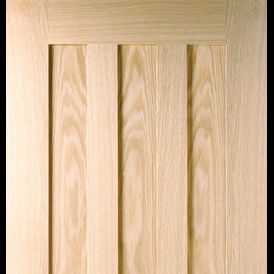 LPD Idaho 3 Panel Pre-Finished Oak FD30 Internal Fire Door alternative