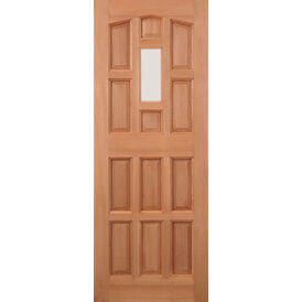 LPD Elizabethan Unfinished Hardwood Dowelled Unglazed Front Door