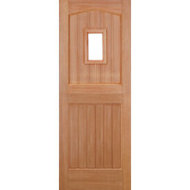 LPD Unfinished Hardwood 1 Light Unglazed M&T Stable Door