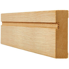 LPD Unfinished Oak Single Groove Architrave - 2200mm x 70mm (Pack of 4)