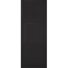 LPD Tribeca 3 Panel Primed Black Internal Door